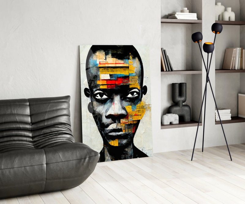 The Rebellious Look Glass Wall Art  || Designer Collection