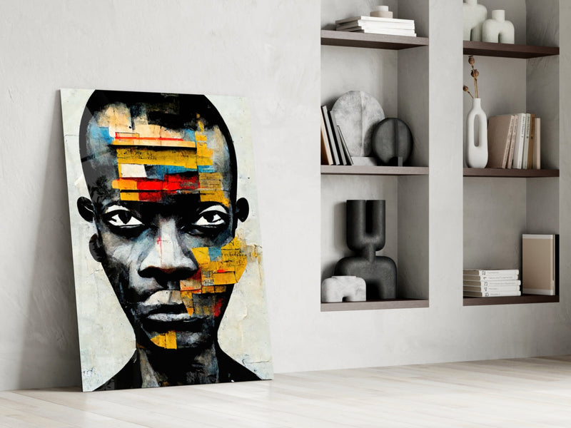 The Rebellious Look Glass Wall Art  || Designer Collection