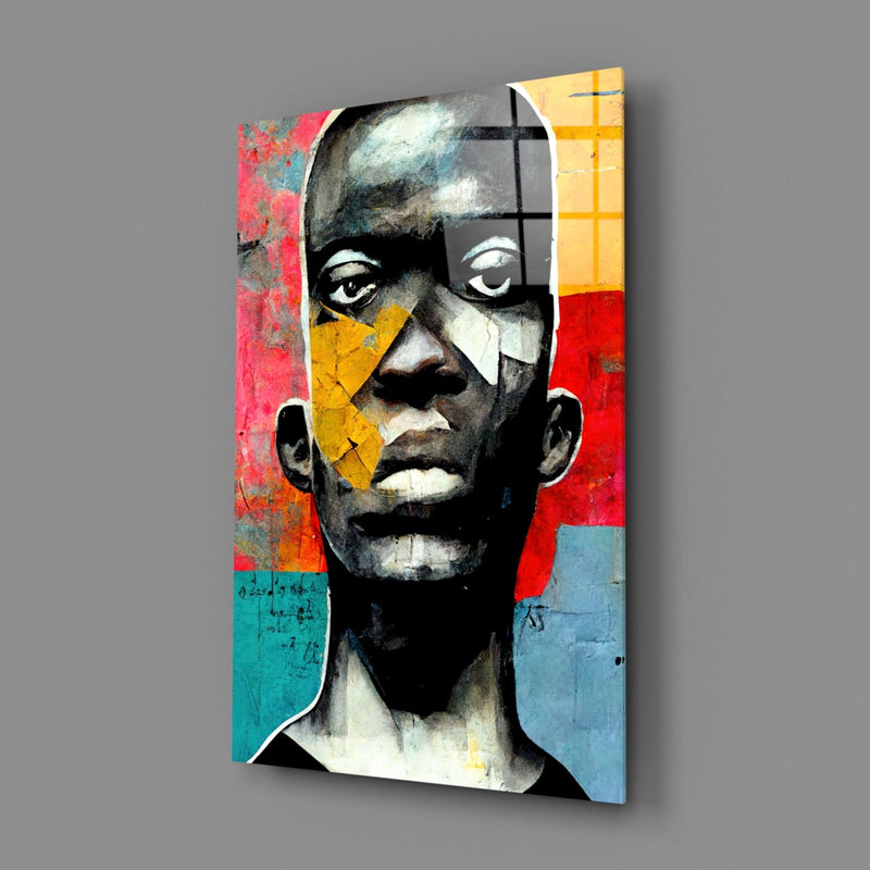 The Rebellious Look Glass Wall Art  || Designer Collection