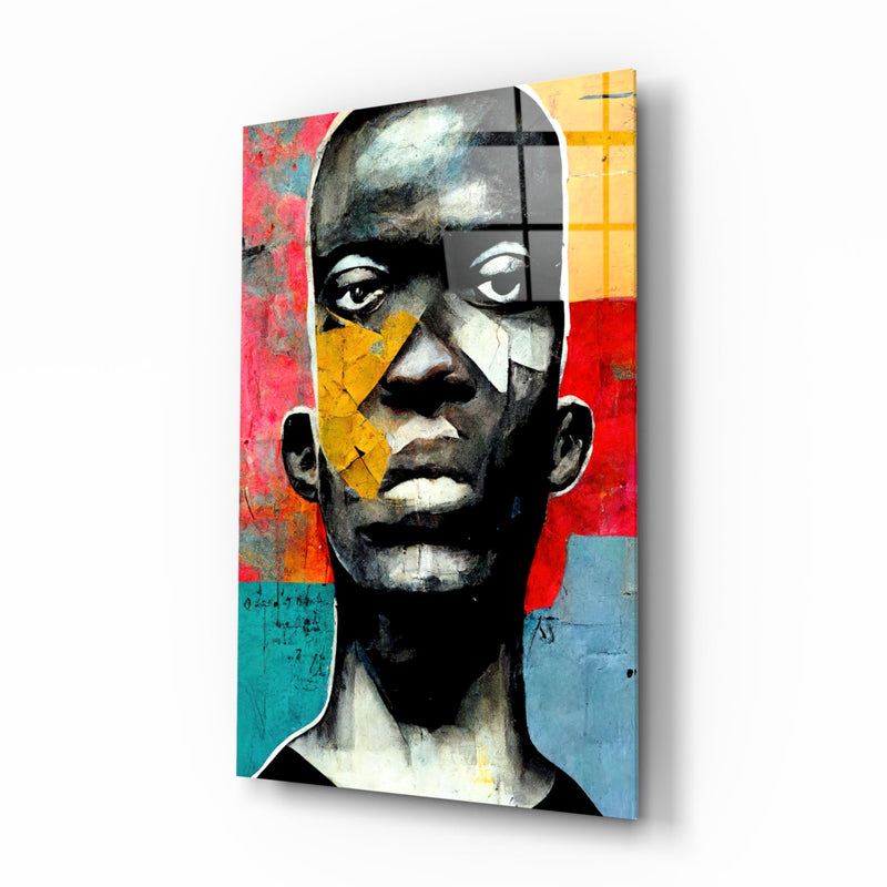 The Rebellious Look Glass Wall Art  || Designer Collection