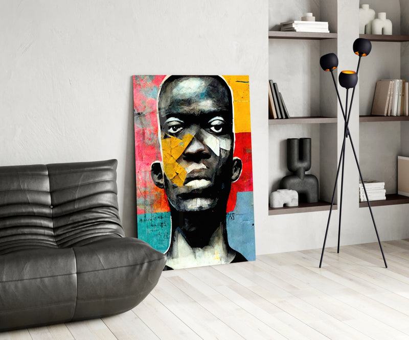 The Rebellious Look Glass Wall Art  || Designer Collection