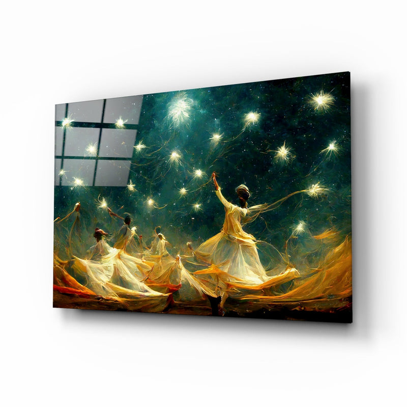 Mysticism Glass Wall Art  || Designer Collection