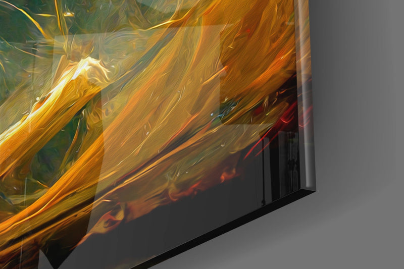 Mysticism Glass Wall Art  || Designer Collection