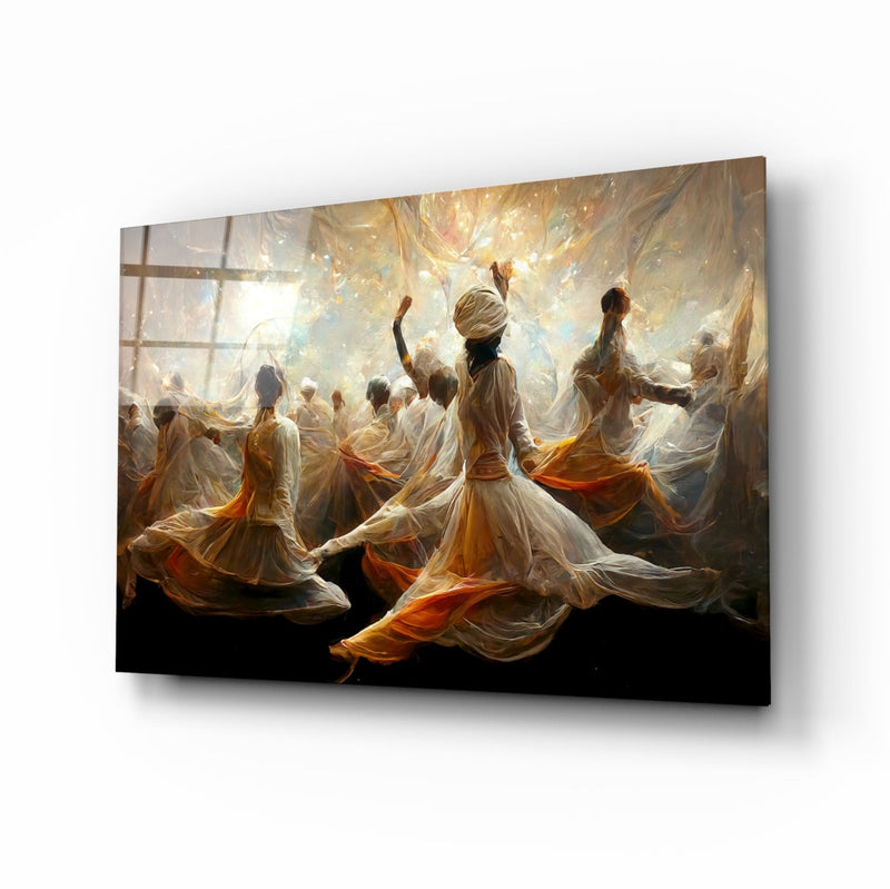 Mysticism Glass Wall Art  || Designer Collection