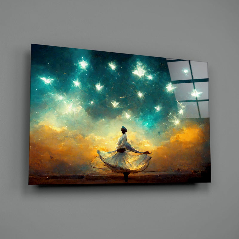 Mysticism Glass Wall Art  || Designer Collection