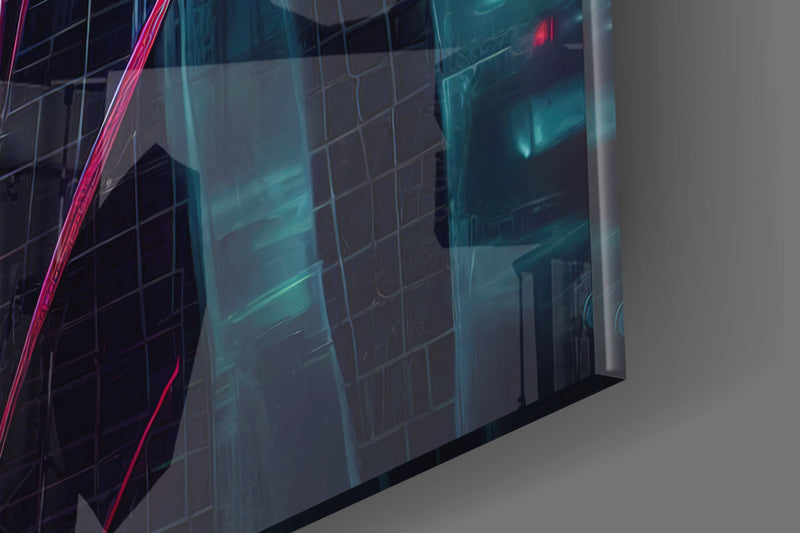 Spider Glass Wall Art  || Designer Collection