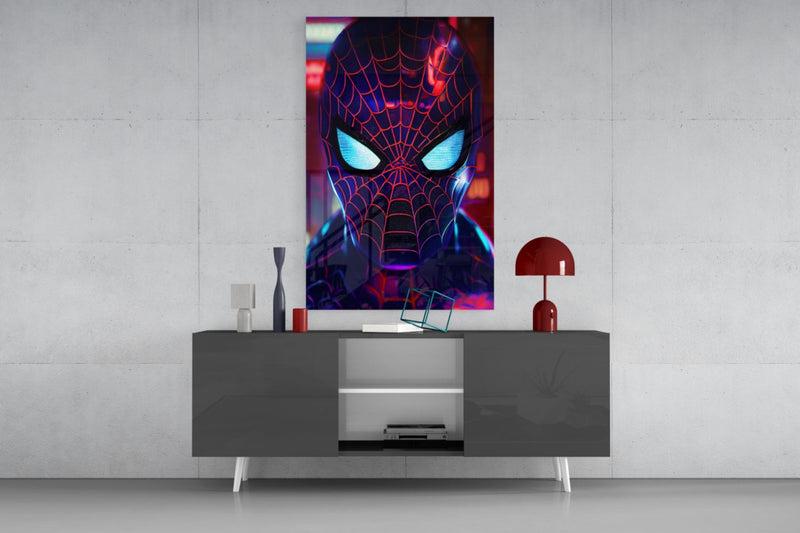 Spider Glass Wall Art  || Designer Collection