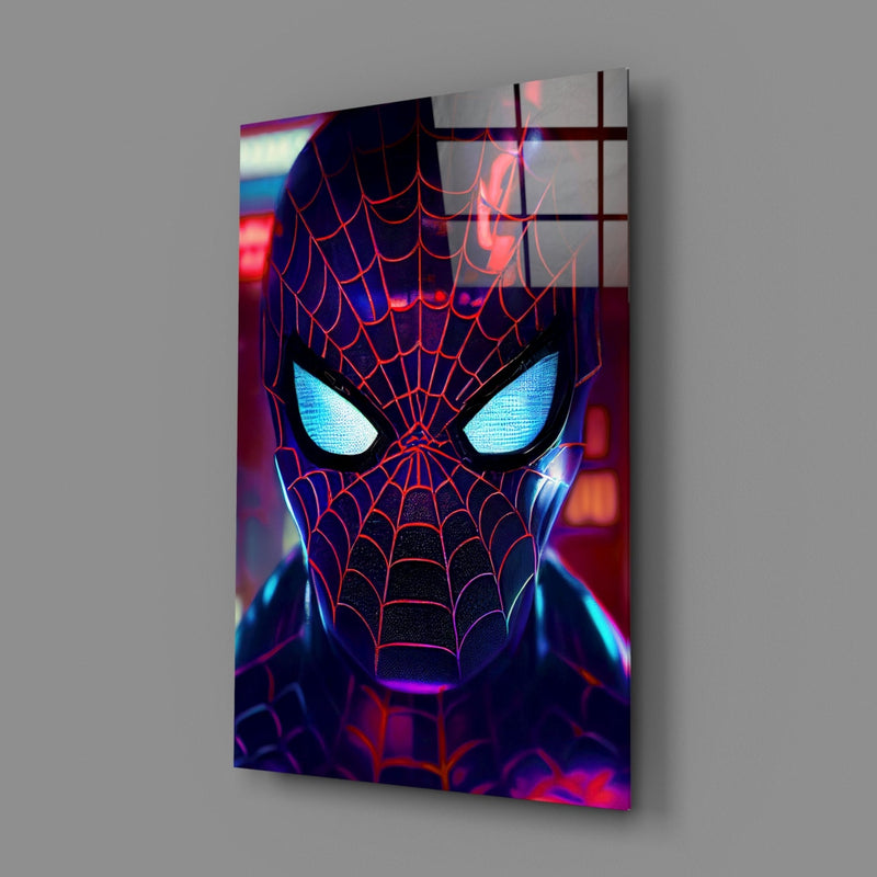 Spider Glass Wall Art  || Designer Collection