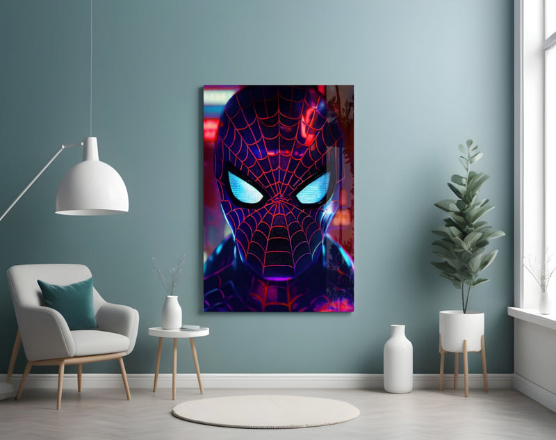 Spider Glass Wall Art  || Designer Collection