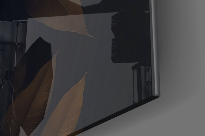 Queen of Flowers Glass Wall Art  || Designer Collection