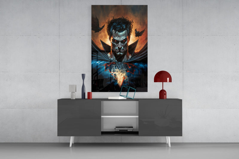Thirst for Blood Glass Wall Art  || Designer Collection