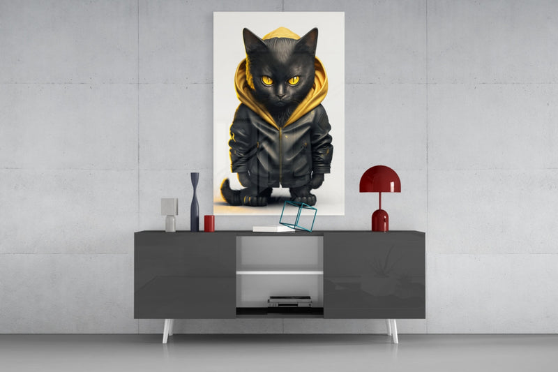 Cutie Cool  Glass Wall Art  || Designers Collection