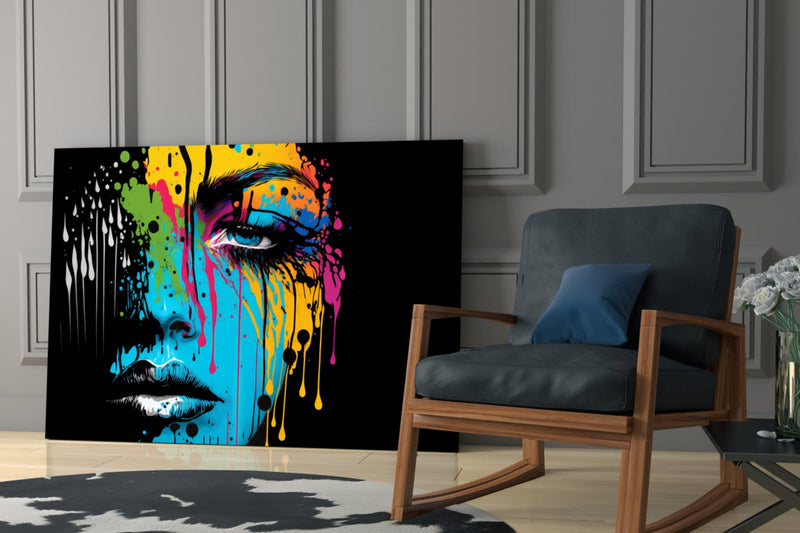 Melting Beauty Glass Wall Art  || Designer Collection