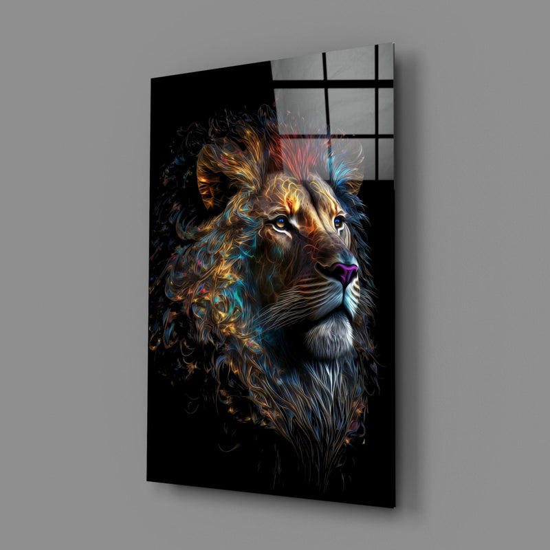 Sparkling Glory Glass Wall Art  || Designer Collection