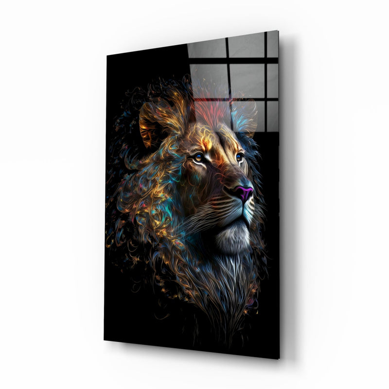 Sparkling Glory Glass Wall Art  || Designer Collection