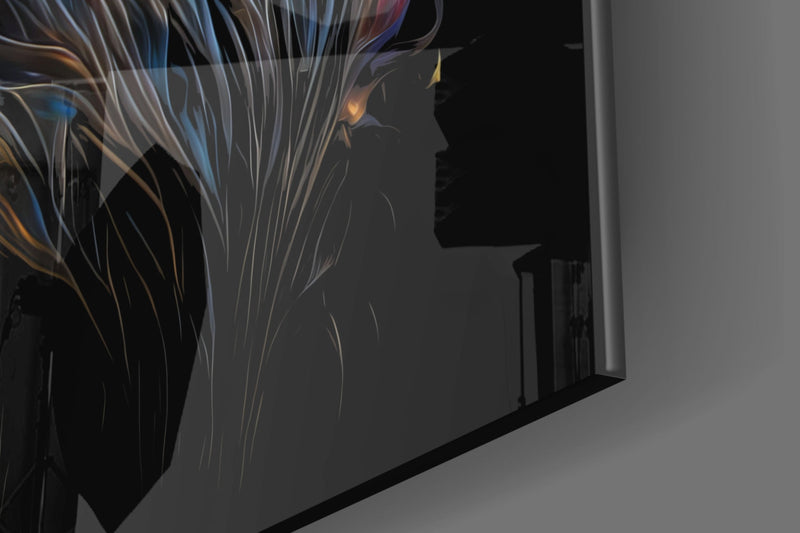 Sparkling Glory Glass Wall Art  || Designer Collection