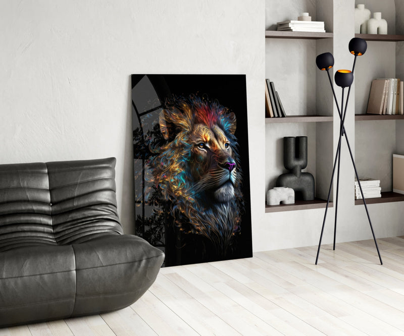 Sparkling Glory Glass Wall Art  || Designer Collection