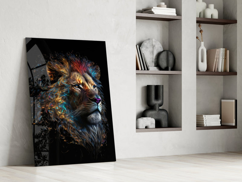 Sparkling Glory Glass Wall Art  || Designer Collection