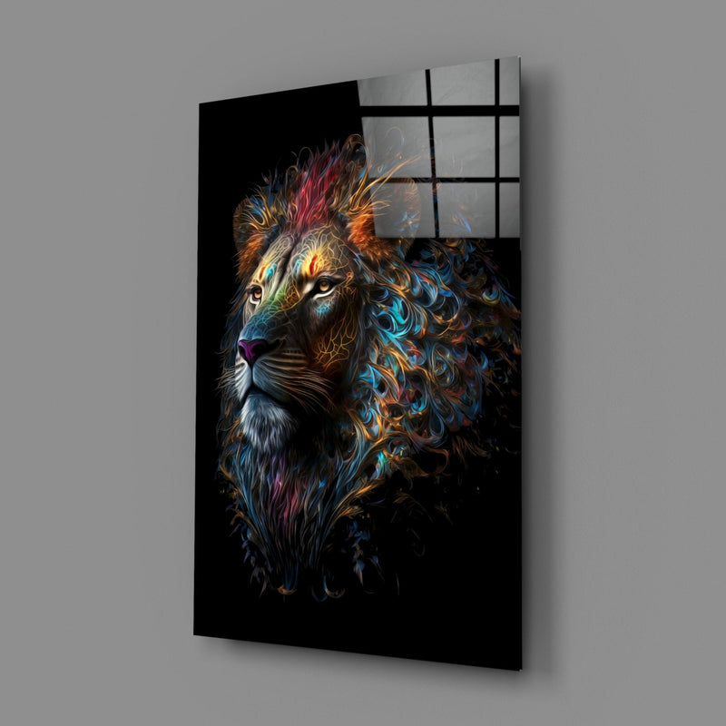 Sparkling Glory Glass Wall Art  || Designer Collection