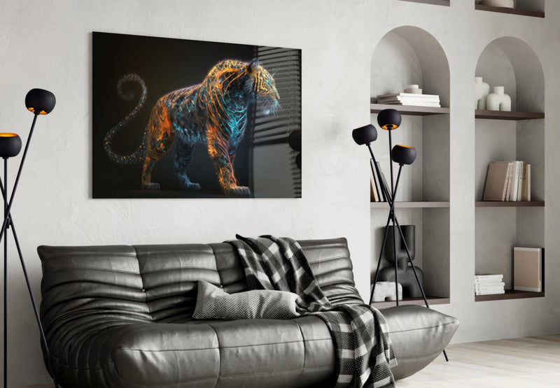 Sparkling Glory Glass Wall Art  || Designer Collection