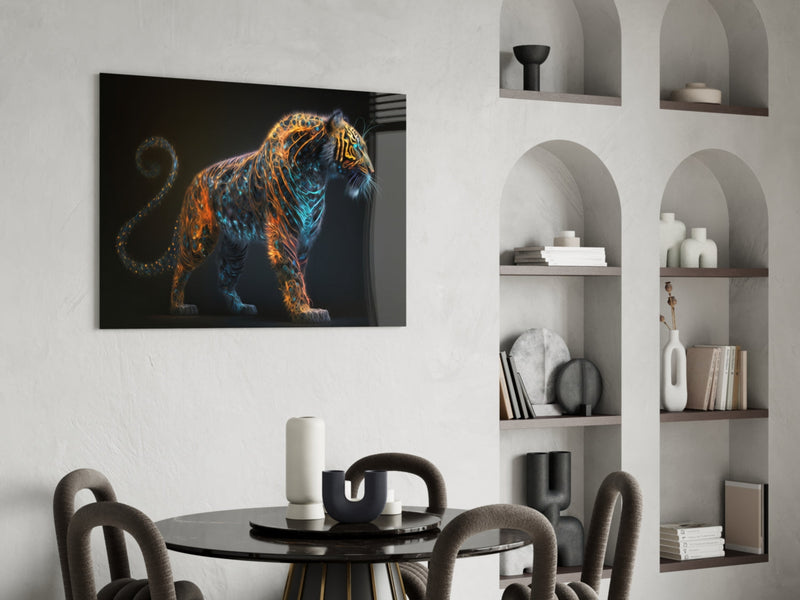 Sparkling Glory Glass Wall Art  || Designer Collection