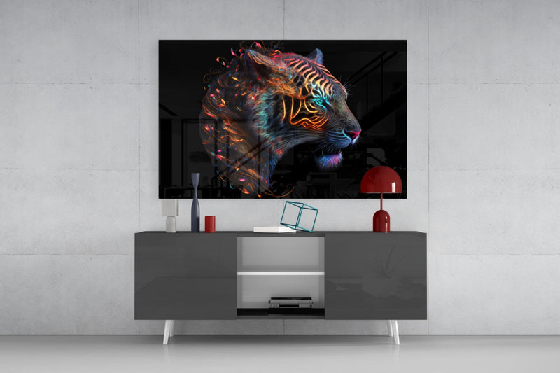 Sparkling Glory Glass Wall Art  || Designer Collection