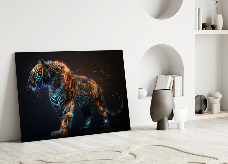 Sparkling Glory Glass Wall Art  || Designer Collection