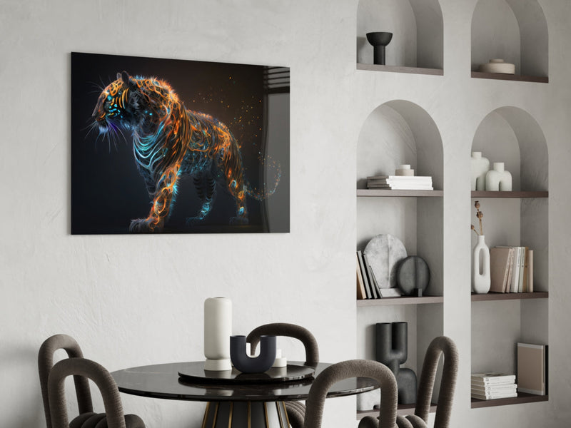 Sparkling Glory Glass Wall Art  || Designer Collection