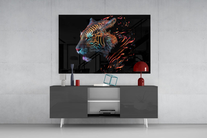 Sparkling Glory Glass Wall Art  || Designer Collection
