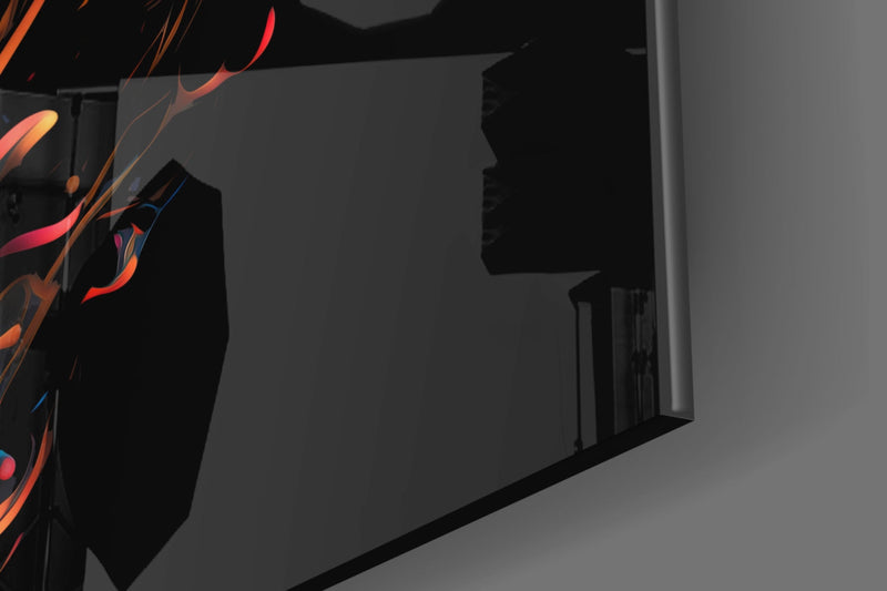 Sparkling Glory Glass Wall Art  || Designer Collection