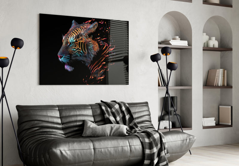 Sparkling Glory Glass Wall Art  || Designer Collection