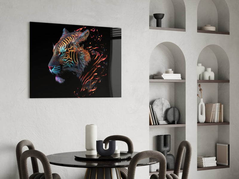 Sparkling Glory Glass Wall Art  || Designer Collection