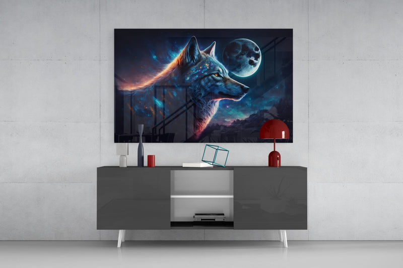 Sparkling Freedom Glass Wall Art  || Designer Collection