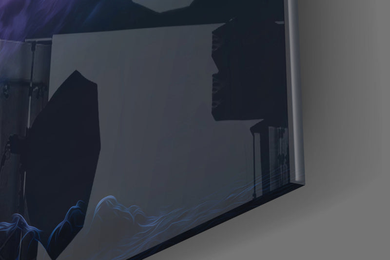 Sparkling Freedom Glass Wall Art  || Designer Collection