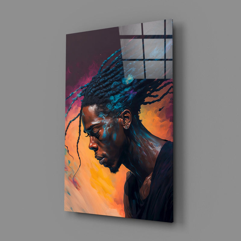 Roy Woods Glass Wall Art  || Designer Collection