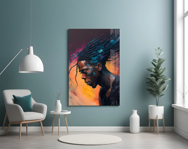 Roy Woods Glass Wall Art  || Designer Collection