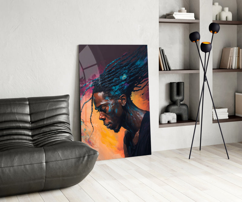 Roy Woods Glass Wall Art  || Designer Collection