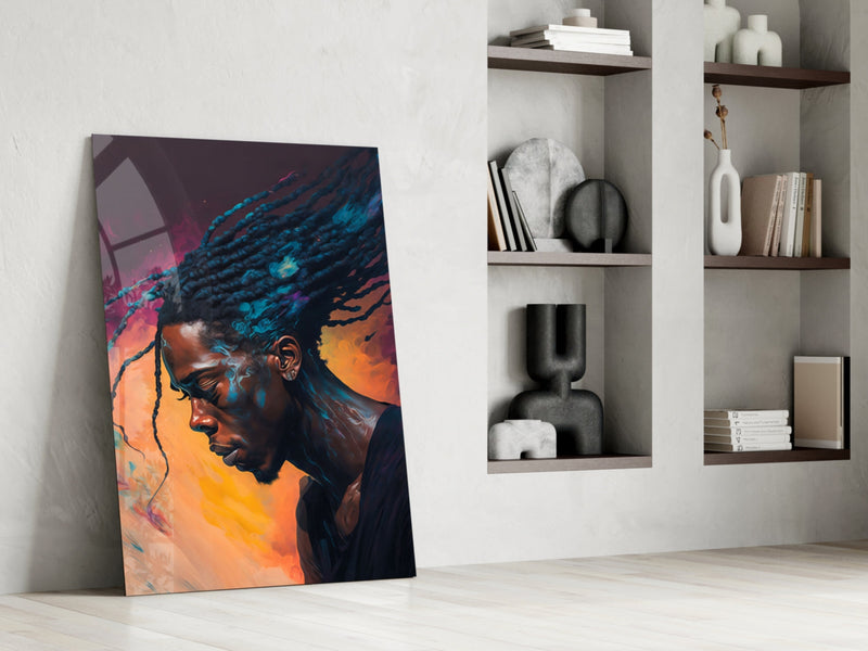 Roy Woods Glass Wall Art  || Designer Collection