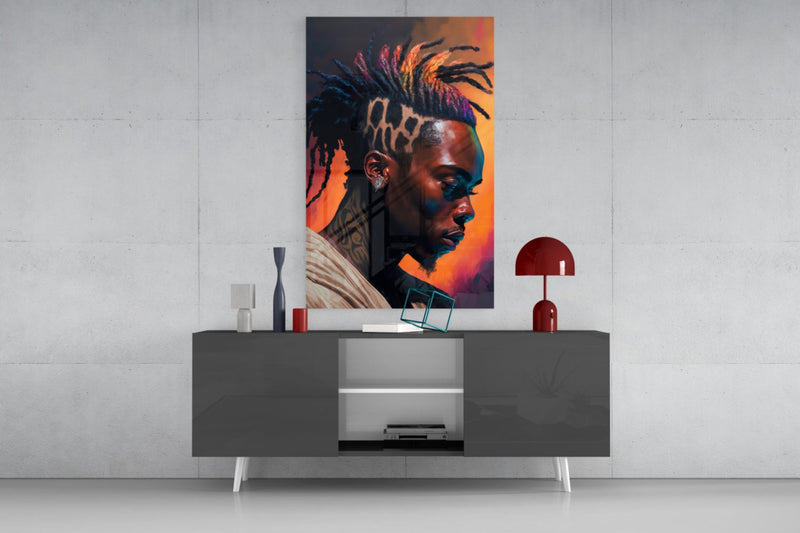 Roy Woods Glass Wall Art  || Designer Collection