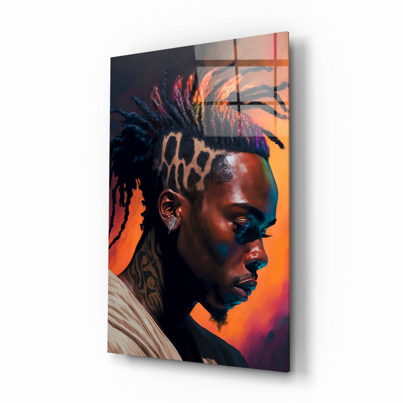 Roy Woods Glass Wall Art  || Designer Collection