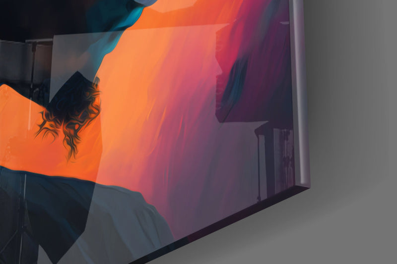 Roy Woods Glass Wall Art  || Designer Collection