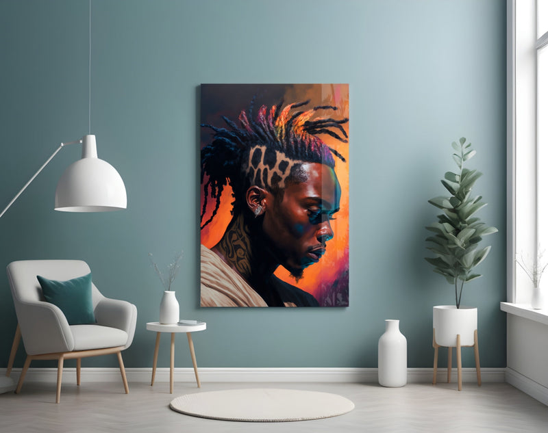 Roy Woods Glass Wall Art  || Designer Collection