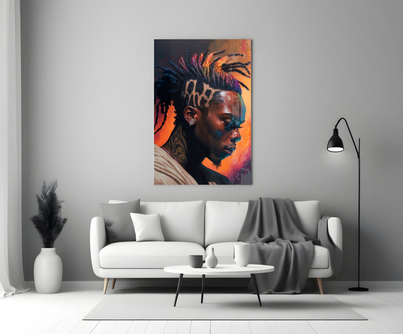 Roy Woods Glass Wall Art  || Designer Collection