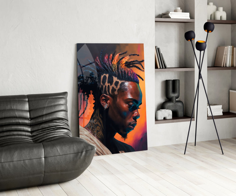 Roy Woods Glass Wall Art  || Designer Collection