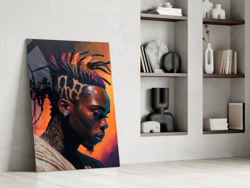 Roy Woods Glass Wall Art  || Designer Collection