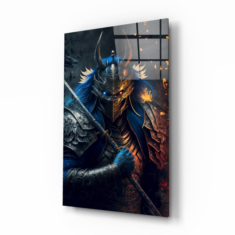 Lord Warrior Glass Wall Art  || Designer Collection