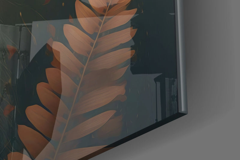 Princess of Flowers Glass Wall Art  || Designer Collection