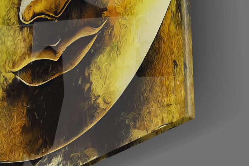 Buddha Glass Wall Art  || Designer Collection