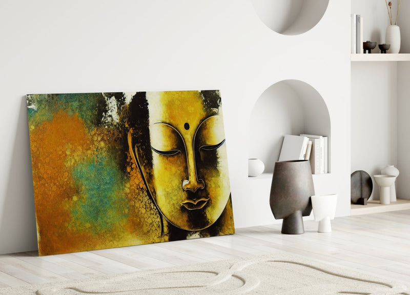 Buddha Glass Wall Art  || Designer Collection