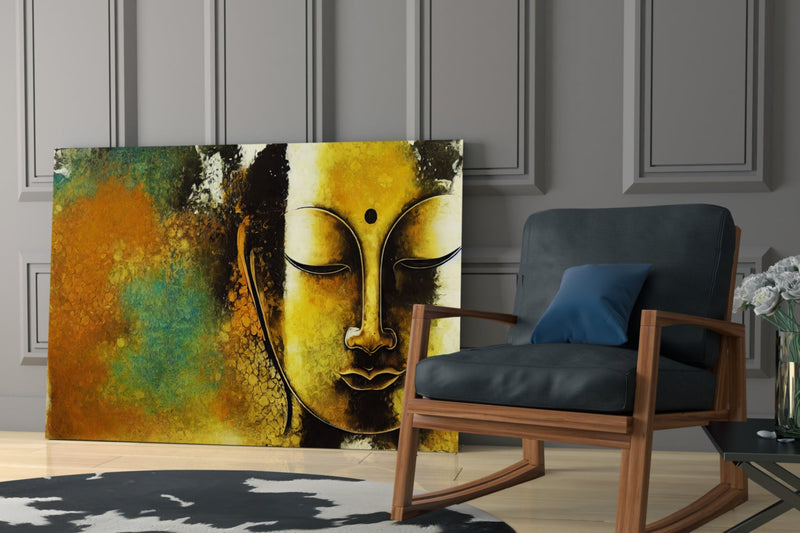 Buddha Glass Wall Art  || Designer Collection